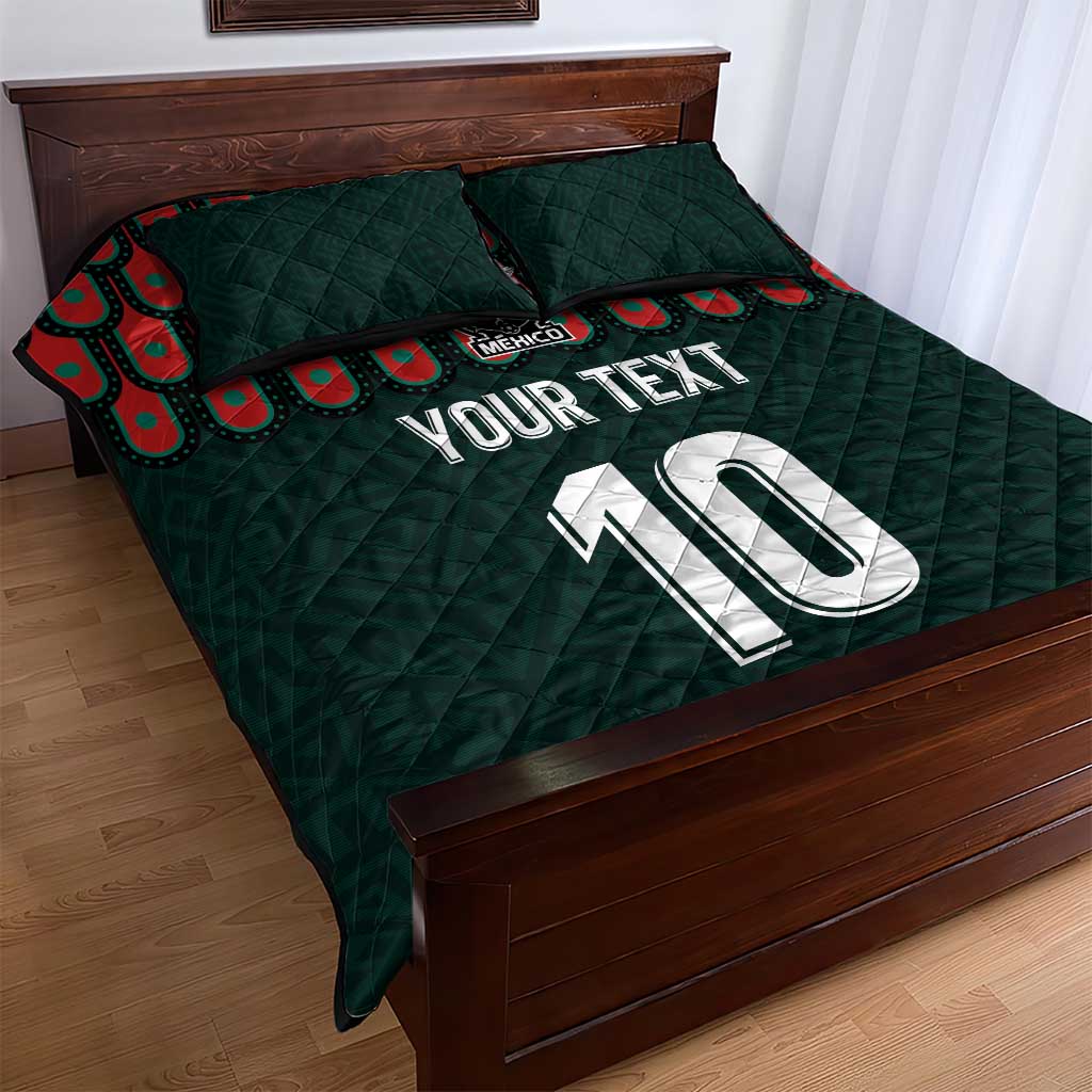 Custom Mexican Football Jersey Special Edition 2024 Quilt Bed Set - Wonder Print Shop