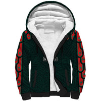 Custom Mexican Football Jersey Special Edition 2024 Sherpa Hoodie - Wonder Print Shop