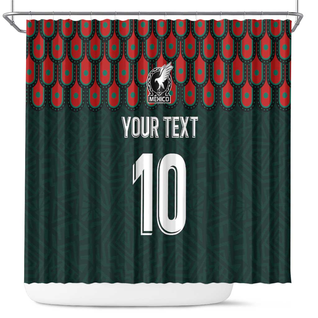 Custom Mexican Football Jersey Special Edition 2024 Shower Curtain