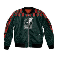 Custom Mexican Football Jersey Special Edition 2024 Sleeve Zip Bomber Jacket - Wonder Print Shop