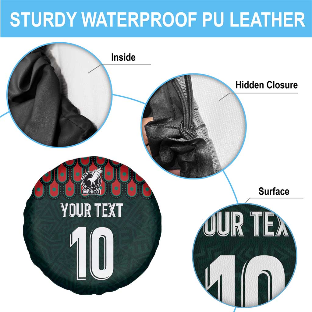 Custom Mexican Football Jersey Special Edition 2024 Spare Tire Cover - Wonder Print Shop