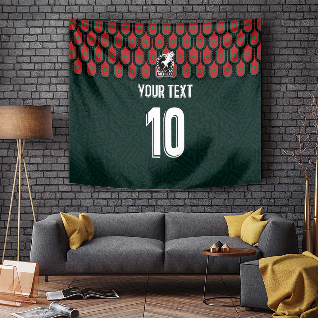 Custom Mexican Football Jersey Special Edition 2024 Tapestry - Wonder Print Shop