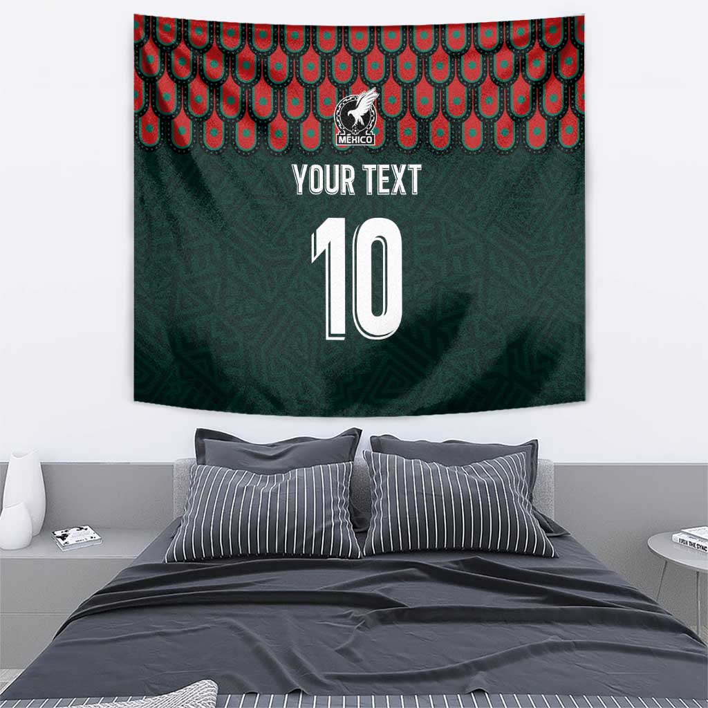 Custom Mexican Football Jersey Special Edition 2024 Tapestry - Wonder Print Shop