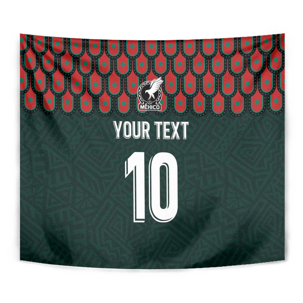 Custom Mexican Football Jersey Special Edition 2024 Tapestry - Wonder Print Shop