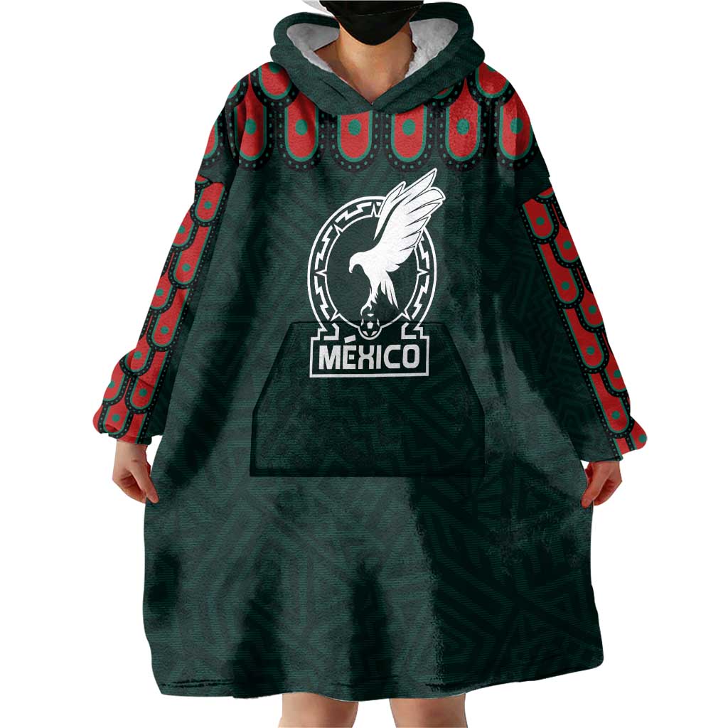 Custom Mexican Football Jersey Special Edition 2024 Wearable Blanket Hoodie - Wonder Print Shop