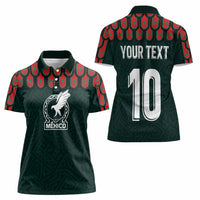 Custom Mexican Football Jersey Special Edition 2024 Women Polo Shirt - Wonder Print Shop