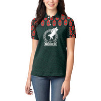Custom Mexican Football Jersey Special Edition 2024 Women Polo Shirt - Wonder Print Shop