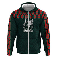 Custom Mexican Football Jersey Special Edition 2024 Zip Hoodie - Wonder Print Shop