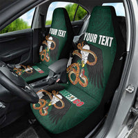 Personalized Mexican Culture Car Seat Cover Aztec Spirit Mexico with Eagle Emblem and Maya Ancient - Wonder Print Shop