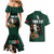 Personalized Mexican Culture Couples Matching Mermaid Dress and Hawaiian Shirt Aztec Spirit Mexico with Eagle Emblem and Maya Ancient - Wonder Print Shop