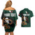 Personalized Mexican Culture Couples Matching Off Shoulder Short Dress and Hawaiian Shirt Aztec Spirit Mexico with Eagle Emblem and Maya Ancient - Wonder Print Shop