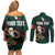 Personalized Mexican Culture Couples Matching Off Shoulder Short Dress and Long Sleeve Button Shirt Aztec Spirit Mexico with Eagle Emblem and Maya Ancient - Wonder Print Shop