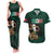Personalized Mexican Culture Couples Matching Tank Maxi Dress and Hawaiian Shirt Aztec Spirit Mexico with Eagle Emblem and Maya Ancient - Wonder Print Shop