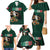 Personalized Mexican Culture Family Matching Mermaid Dress and Hawaiian Shirt Aztec Spirit Mexico with Eagle Emblem and Maya Ancient - Wonder Print Shop