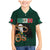 Personalized Mexican Culture Family Matching Mermaid Dress and Hawaiian Shirt Aztec Spirit Mexico with Eagle Emblem and Maya Ancient - Wonder Print Shop