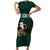 Personalized Mexican Culture Family Matching Short Sleeve Bodycon Dress and Hawaiian Shirt Aztec Spirit Mexico with Eagle Emblem and Maya Ancient - Wonder Print Shop