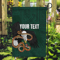 Personalized Mexican Culture Garden Flag Aztec Spirit Mexico with Eagle Emblem and Maya Ancient - Wonder Print Shop