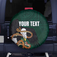 Personalized Mexican Culture Spare Tire Cover Aztec Spirit Mexico with Eagle Emblem and Maya Ancient - Wonder Print Shop