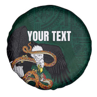 Personalized Mexican Culture Spare Tire Cover Aztec Spirit Mexico with Eagle Emblem and Maya Ancient - Wonder Print Shop