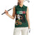 Personalized Mexican Culture Women Sleeveless Polo Shirt Aztec Spirit Mexico with Eagle Emblem and Maya Ancient - Wonder Print Shop