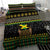 Jamaican Christmas Bedding Set - Rastafarian Lion with Xmas Elements Reggae Style - Wonder Print Shop