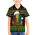 Jamaican Christmas Family Matching Long Sleeve Bodycon Dress and Hawaiian Shirt - Rastafarian Lion with Xmas Elements Reggae Style - Wonder Print Shop
