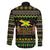 Jamaican Christmas Family Matching Off The Shoulder Long Sleeve Dress and Hawaiian Shirt - Rastafarian Lion with Xmas Elements Reggae Style - Wonder Print Shop