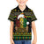 Jamaican Christmas Family Matching Off The Shoulder Long Sleeve Dress and Hawaiian Shirt - Rastafarian Lion with Xmas Elements Reggae Style - Wonder Print Shop