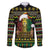 Jamaican Christmas Family Matching Puletasi and Hawaiian Shirt - Rastafarian Lion with Xmas Elements Reggae Style - Wonder Print Shop