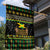 Jamaican Christmas Garden Flag - Rastafarian Lion with Xmas Elements Reggae Style - Wonder Print Shop