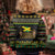 Jamaican Christmas Kid Ugly Christmas Sweater - Rastafarian Lion with Xmas Elements Reggae Style - Wonder Print Shop