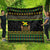 Jamaican Christmas Quilt - Rastafarian Lion with Xmas Elements Reggae Style - Wonder Print Shop
