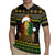 Jamaican Christmas Rugby Jersey - Rastafarian Lion with Xmas Elements Reggae Style - Wonder Print Shop
