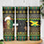 Jamaican Christmas Skinny Tumbler Rastafarian Lion with Xmas Elements Reggae Style - Wonder Print Shop