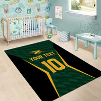 Custom Jamaican Cricket Jersey Special Edition 2024 Area Rug - Wonder Print Shop
