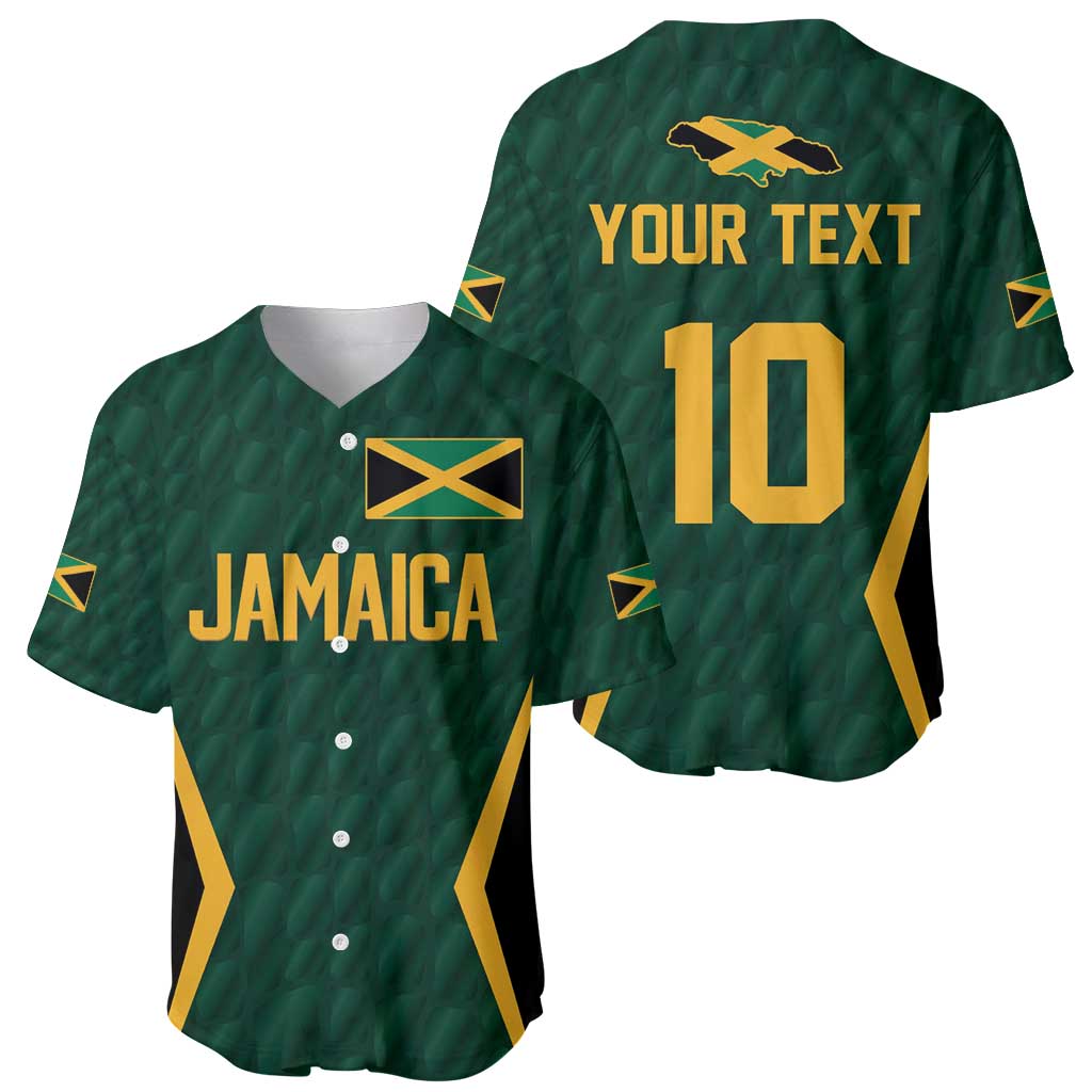 Custom Jamaican Cricket Jersey Special Edition 2024 Baseball Jersey - Wonder Print Shop