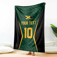 Custom Jamaican Cricket Jersey Special Edition 2024 Blanket