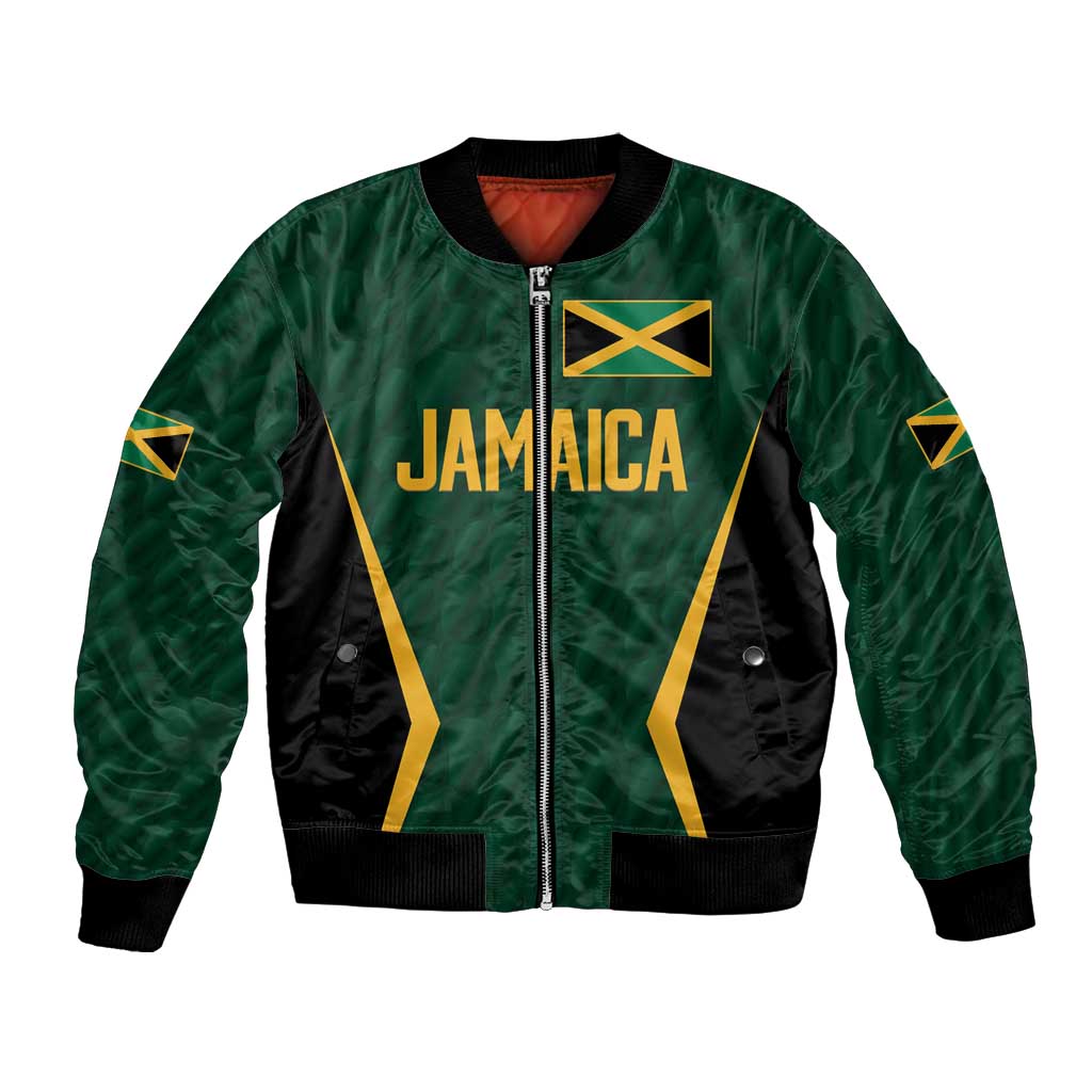 Custom Jamaican Cricket Jersey Special Edition 2024 Bomber Jacket - Wonder Print Shop