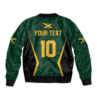 Custom Jamaican Cricket Jersey Special Edition 2024 Bomber Jacket - Wonder Print Shop