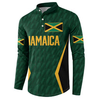 Custom Jamaican Cricket Jersey Special Edition 2024 Button Sweatshirt - Wonder Print Shop