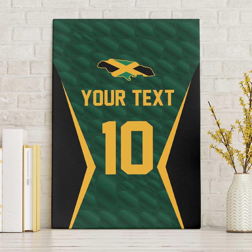 Custom Jamaican Cricket Jersey Special Edition 2024 Canvas Wall Art - Wonder Print Shop