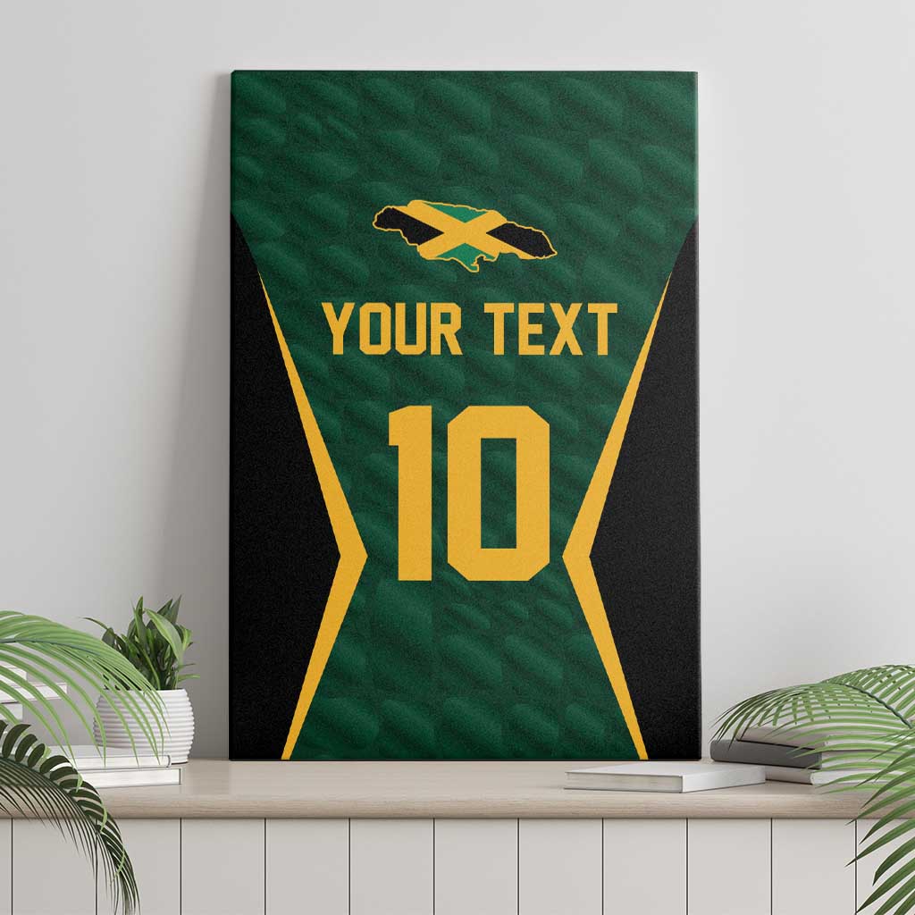 Custom Jamaican Cricket Jersey Special Edition 2024 Canvas Wall Art - Wonder Print Shop