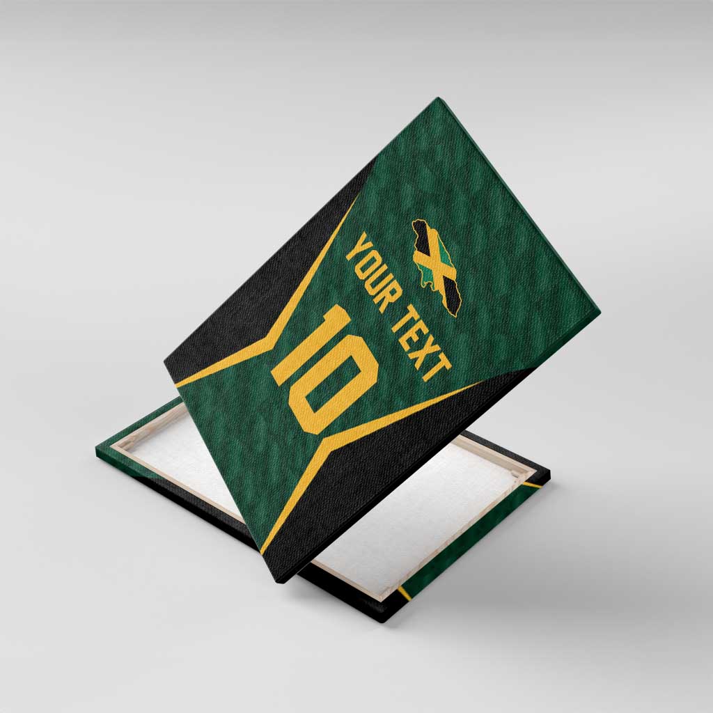 Custom Jamaican Cricket Jersey Special Edition 2024 Canvas Wall Art - Wonder Print Shop