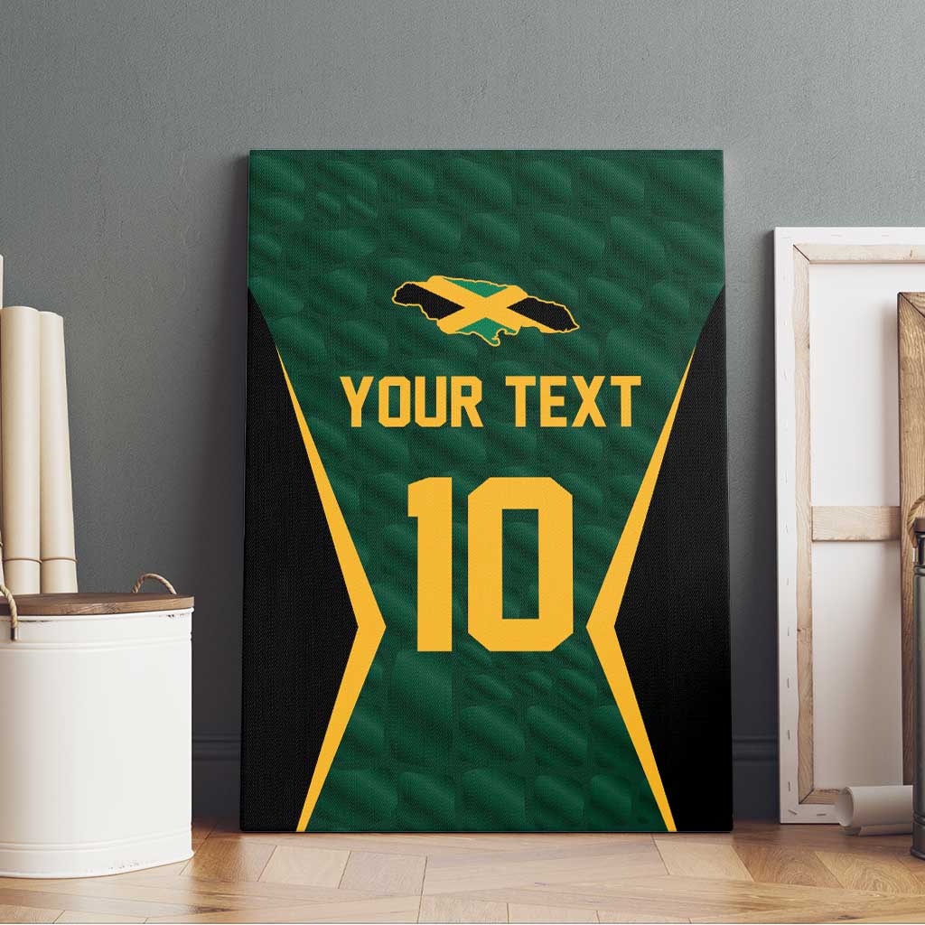 Custom Jamaican Cricket Jersey Special Edition 2024 Canvas Wall Art - Wonder Print Shop