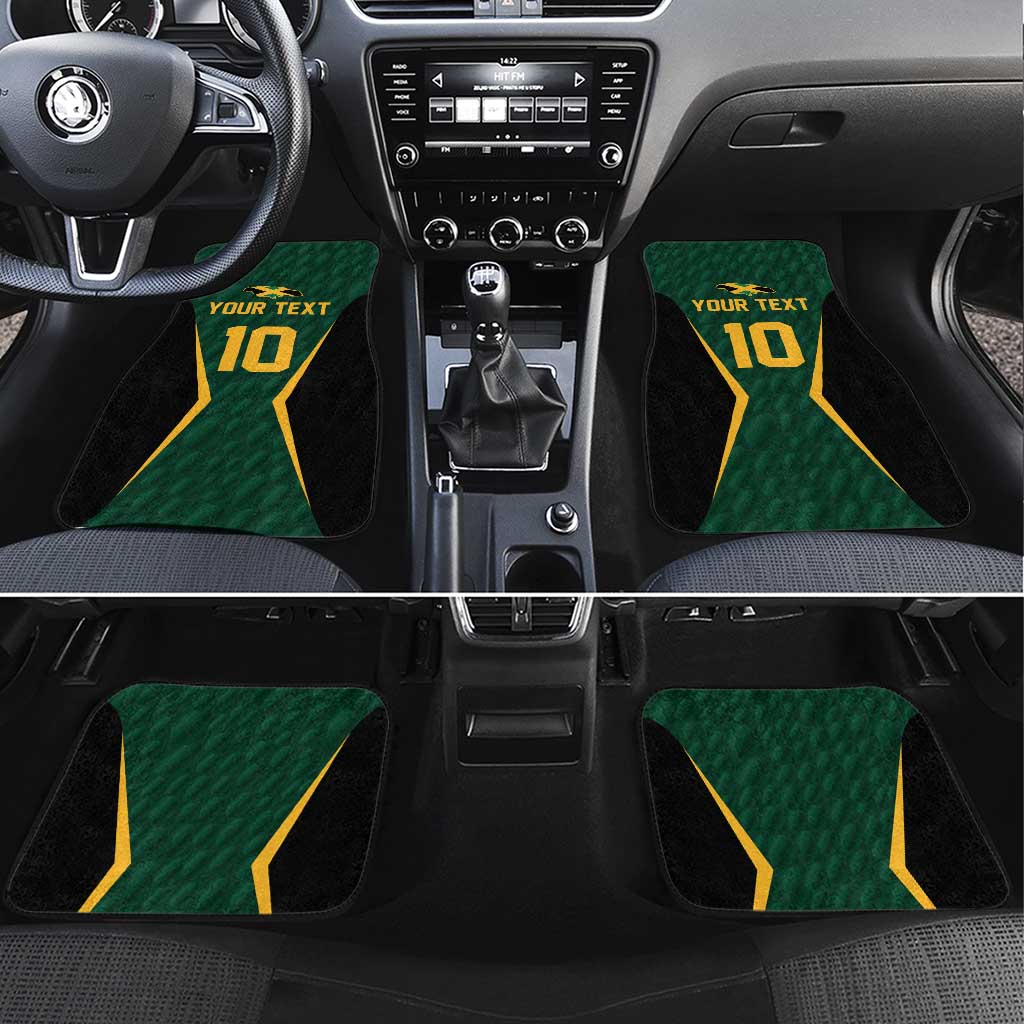 Custom Jamaican Cricket Jersey Special Edition 2024 Car Mats - Wonder Print Shop