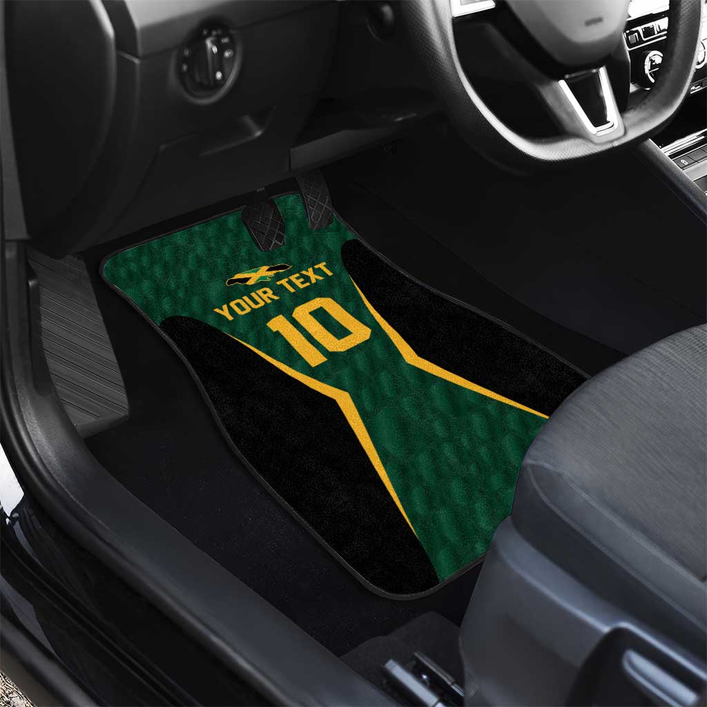 Custom Jamaican Cricket Jersey Special Edition 2024 Car Mats - Wonder Print Shop