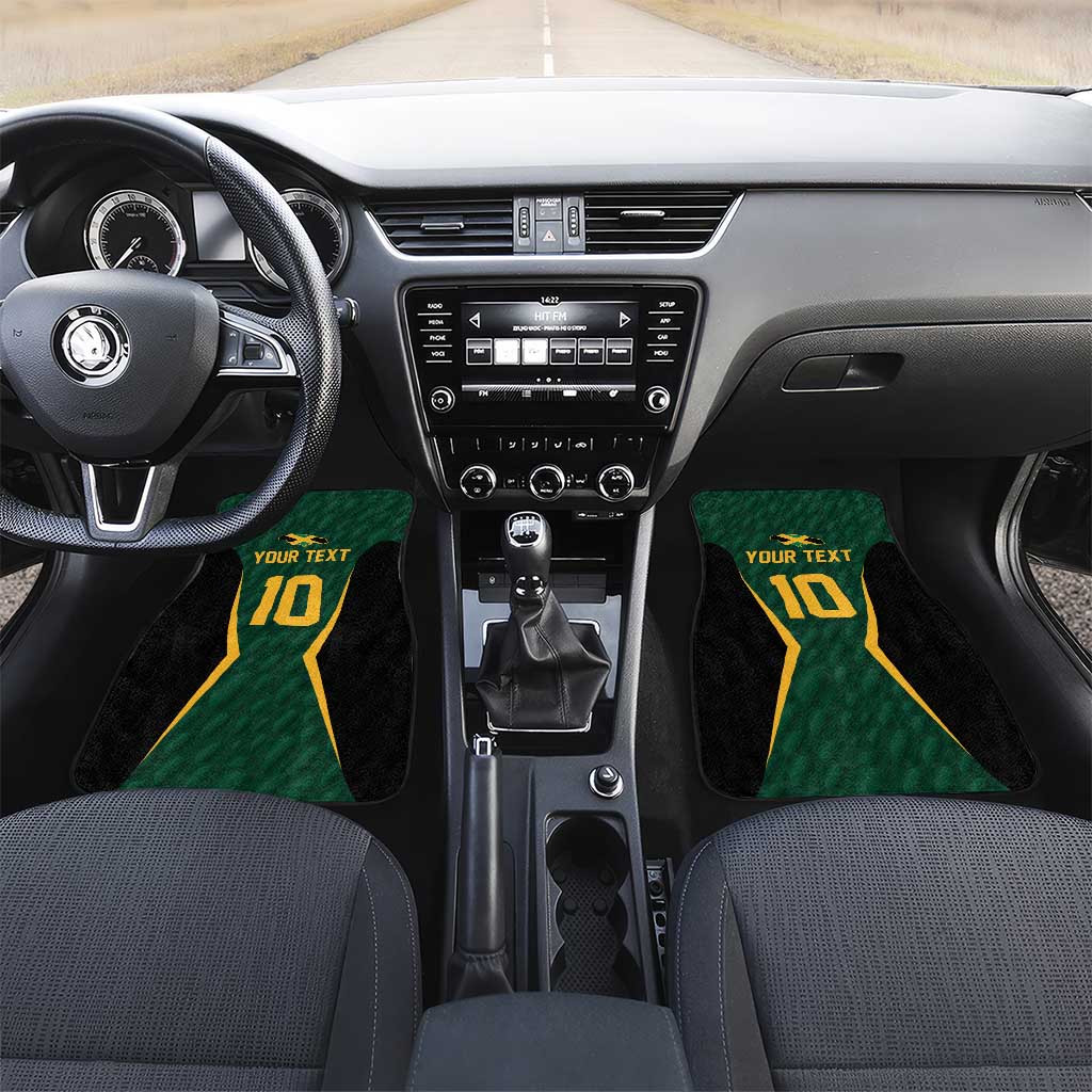 Custom Jamaican Cricket Jersey Special Edition 2024 Car Mats - Wonder Print Shop