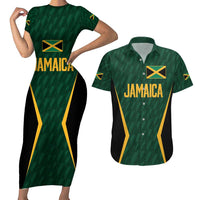 Custom Jamaican Cricket Jersey Special Edition 2024 Couples Matching Short Sleeve Bodycon Dress and Hawaiian Shirt - Wonder Print Shop