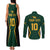 Custom Jamaican Cricket Jersey Special Edition 2024 Couples Matching Tank Maxi Dress and Long Sleeve Button Shirt - Wonder Print Shop