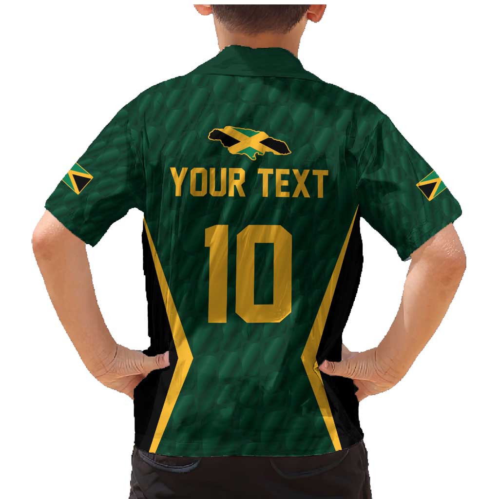 Custom Jamaican Cricket Jersey Special Edition 2024 Family Matching Mermaid Dress and Hawaiian Shirt - Wonder Print Shop